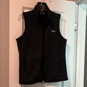 Patagonia Black Fleece Vest Womens